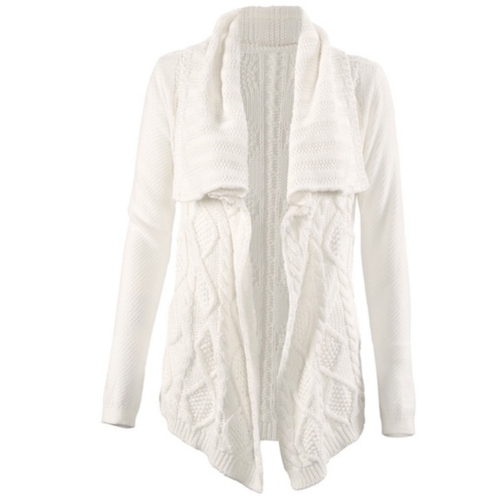 CAbi white sweater